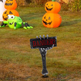 Maxbell Spooky Halloween Decoration Pathway Lawn Ornament Decorative Graveyard Stake