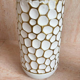 2Pcs Metal Flower Vase Faux Flower Arrangement Elegant Home Centerpiece Vase B