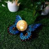 Maxbell Butterfly Shape Solar Garden Light Solar Powered Lighted for Patio Landscape