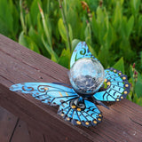 Maxbell Butterfly Shape Solar Garden Light Solar Powered Lighted for Patio Landscape