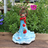 Maxbell Faucet Octopus Figurine Resin Sculpture for Balconies Flowerbed Housewarming