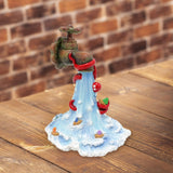 Maxbell Faucet Octopus Figurine Resin Sculpture for Balconies Flowerbed Housewarming
