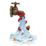 Maxbell Faucet Octopus Figurine Resin Sculpture for Balconies Flowerbed Housewarming