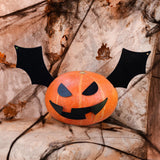 Maxbell Halloween Pumpkin Face Decal Sticker DIY Craft Props Template for Glass Kids