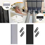 Maxbell Air Conditioner Hose Protection Cover Home Removable Hose Duct Vent Cover Gray