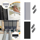 Maxbell Air Conditioner Hose Protection Cover Home Removable Hose Duct Vent Cover Gray