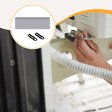 Maxbell Air Conditioner Hose Protection Cover Home Removable Hose Duct Vent Cover Gray