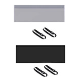 Maxbell Air Conditioner Hose Protection Cover Home Removable Hose Duct Vent Cover Gray