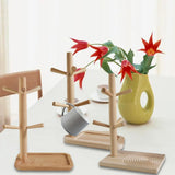 Maxbell Wood Key Tray Entryway Tray Organizer Catchall Tray for Phone Bedroom Office Rectangular base