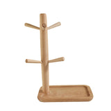 Maxbell Wood Key Tray Entryway Tray Organizer Catchall Tray for Phone Bedroom Office Rectangular base