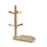 Maxbell Wood Key Tray Entryway Tray Organizer Catchall Tray for Phone Bedroom Office Cloud Base