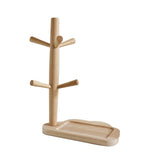 Maxbell Wood Key Tray Entryway Tray Organizer Catchall Tray for Phone Bedroom Office Cloud Base