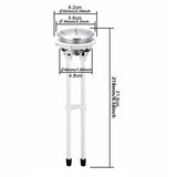 Maxbell 48mm Toilet Push Button Toilet Water Tank Repair for Bathroom Restroom Hotel