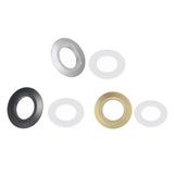 Maxbell 38mm to 48mm 58mm Toilet Button Converter Plate Replacement Gasket for Home Sliver