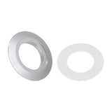 Maxbell 38mm to 48mm 58mm Toilet Button Converter Plate Replacement Gasket for Home Sliver