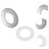 Maxbell 38mm to 48mm 58mm Toilet Button Converter Plate Replacement Gasket for Home Sliver