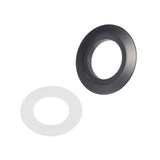Maxbell 38mm to 48mm 58mm Toilet Button Converter Plate Replacement Gasket for Home Black