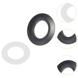 Maxbell 38mm to 48mm 58mm Toilet Button Converter Plate Replacement Gasket for Home Black