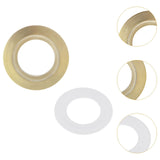 Maxbell 38mm to 48mm 58mm Toilet Button Converter Plate Replacement Gasket for Home Gold