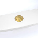 Maxbell 38mm to 48mm 58mm Toilet Button Converter Plate Replacement Gasket for Home Gold