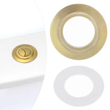 Maxbell 38mm to 48mm 58mm Toilet Button Converter Plate Replacement Gasket for Home Gold