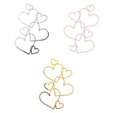 Maxbell Wedding Cake Topper Bridal Shower Gift Ornament for Wedding Birthday Parties Gold
