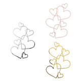 Maxbell Wedding Cake Topper Bridal Shower Gift Ornament for Wedding Birthday Parties Gold
