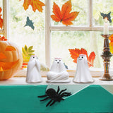 Maxbell 3x Ghost Statues Realistic Halloween Ghost Figurines for Desktop Yard Garden