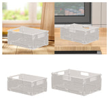 Maxbell Countertop Organizer Utensil Holder Stackable Crate for Bedroom Home Cabinet S