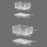 Maxbell Countertop Organizer Utensil Holder Stackable Crate for Bedroom Home Cabinet S