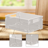 Maxbell Countertop Organizer Utensil Holder Stackable Crate for Bedroom Home Cabinet S