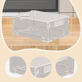 Maxbell Countertop Organizer Utensil Holder Stackable Crate for Bedroom Home Cabinet S