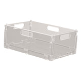 Maxbell Countertop Organizer Utensil Holder Stackable Crate for Bedroom Home Cabinet L