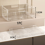 Maxbell Countertop Organizer Utensil Holder Stackable Crate for Bedroom Home Cabinet L
