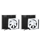 Maxbell Solar Exhaust Fan Kitchen Bathroom Ventilation System for Attic Chicken Coop 8inch