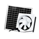 Maxbell Solar Exhaust Fan Kitchen Bathroom Ventilation System for Attic Chicken Coop 8inch