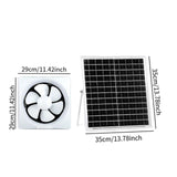 Maxbell Solar Exhaust Fan Kitchen Bathroom Ventilation System for Attic Chicken Coop 8inch