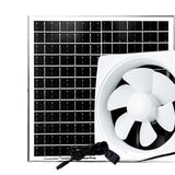 Maxbell Solar Exhaust Fan Kitchen Bathroom Ventilation System for Attic Chicken Coop 12inch