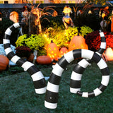 Maxbell Halloween Inflatable Giant Sandworm Halloween Decor for Party Courtyard Yard
