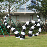 Maxbell Halloween Inflatable Giant Sandworm Halloween Decor for Party Courtyard Yard