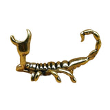 Maxbell Pencil Showholder Tea Pet Pencil Base Decoration Art Brass Scorpion Figurine