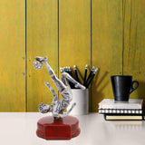Maxbell Soccer Trophy Man Figurine Championship Games Gift Tournaments Art Sculpture