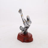 Maxbell Soccer Trophy Man Figurine Championship Games Gift Tournaments Art Sculpture