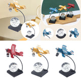Maxbell Airplane Model Collection Multifunctional Plane Statue for Bedroom Cafe Home Red