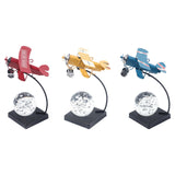 Maxbell Airplane Model Collection Multifunctional Plane Statue for Bedroom Cafe Home Red