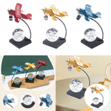 Maxbell Airplane Model Collection Multifunctional Plane Statue for Bedroom Cafe Home Red