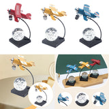 Maxbell Airplane Model Collection Multifunctional Plane Statue for Bedroom Cafe Home Red