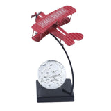 Maxbell Airplane Model Collection Multifunctional Plane Statue for Bedroom Cafe Home Red