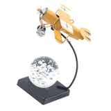 Maxbell Airplane Model Collection Multifunctional Plane Statue for Bedroom Cafe Home Yellow