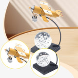 Maxbell Airplane Model Collection Multifunctional Plane Statue for Bedroom Cafe Home Yellow